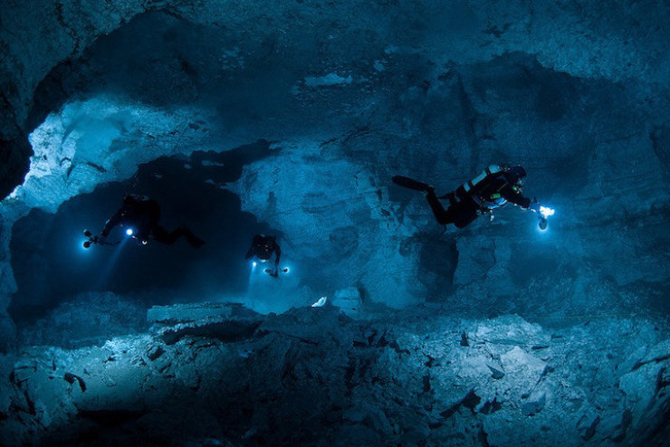 A maior caverna subaqutica da Rssia 06