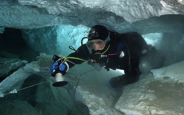 A maior caverna subaqutica da Rssia 10