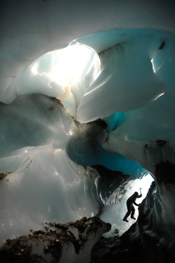 Dentro das cavernas de geleiras 12