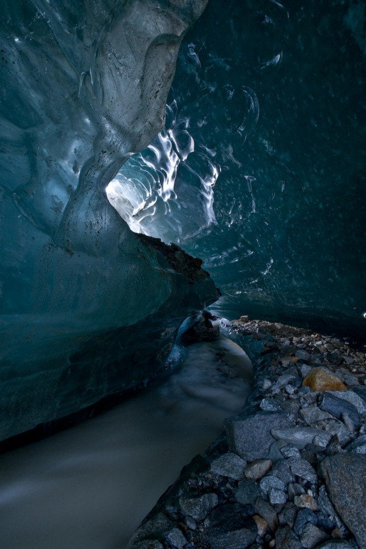 Dentro das cavernas de geleiras 17