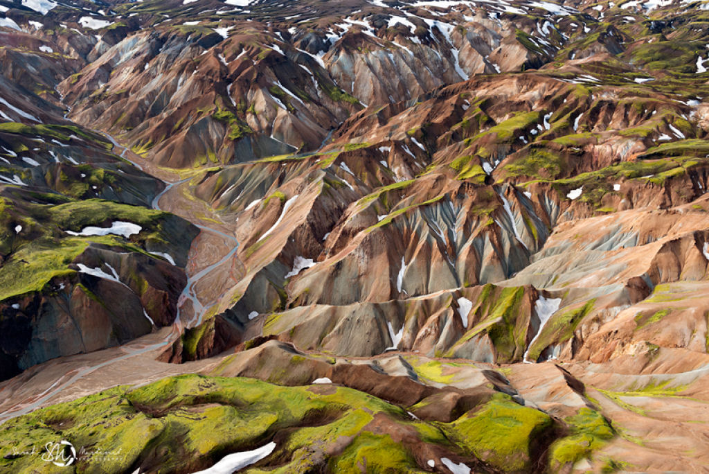 Impressionantes fotos areas das paisagens da Islndia 10