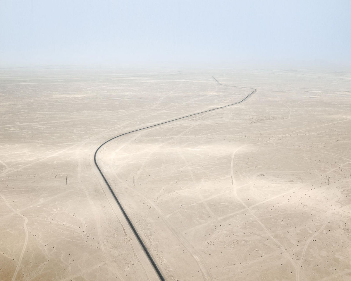 Fotos areas da paisagem rida da Nambia parecem pinturas abstratas 10