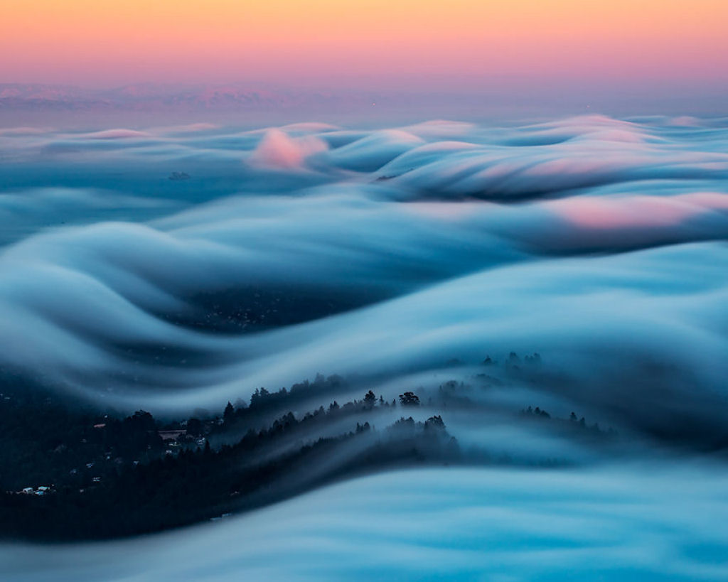 As oníricas ondas de nevoeiro registradas pelo fotógrafo Nick Steinberg 01