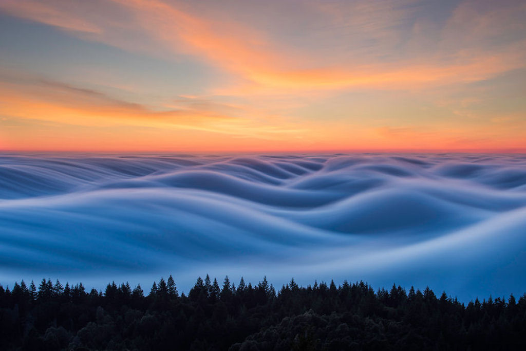 As oníricas ondas de nevoeiro registradas pelo fotógrafo Nick Steinberg 04