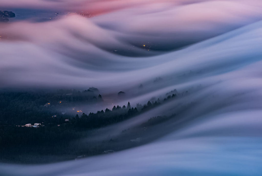 As oníricas ondas de nevoeiro registradas pelo fotógrafo Nick Steinberg 05