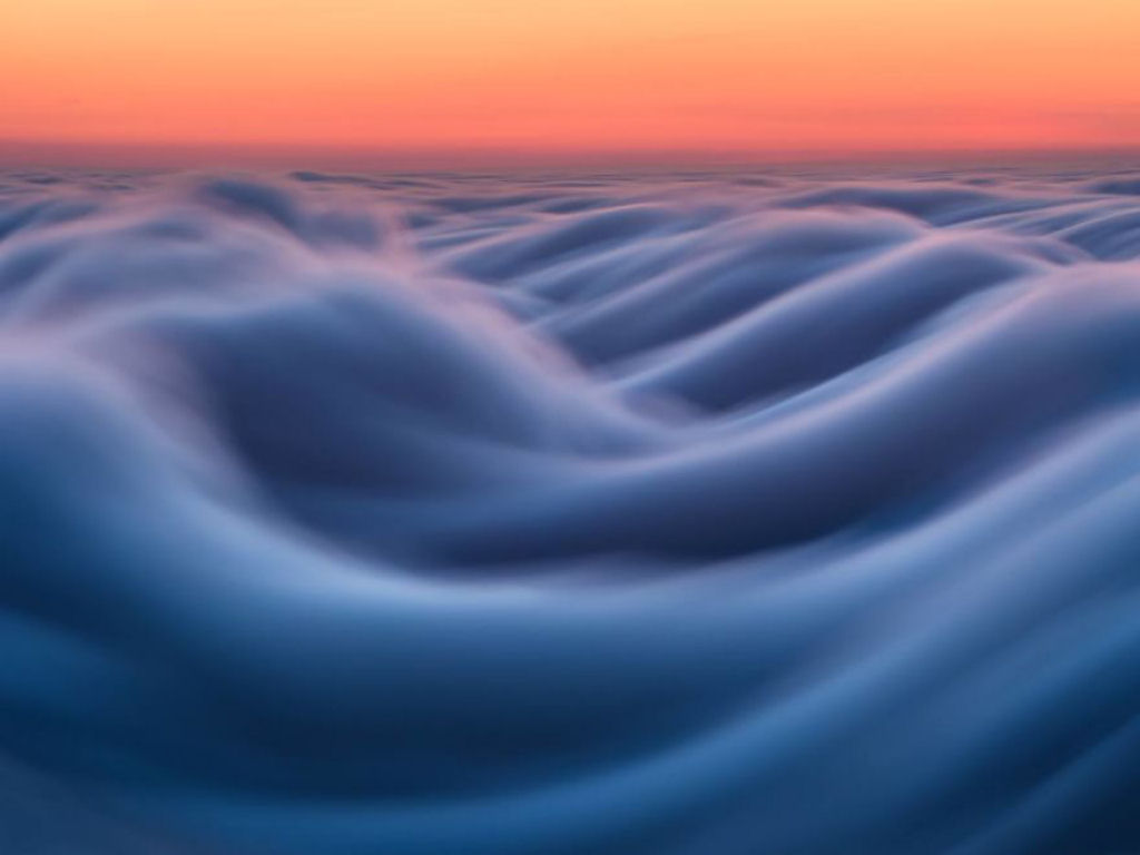 As oníricas ondas de nevoeiro registradas pelo fotógrafo Nick Steinberg 07