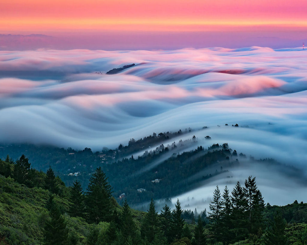 As oníricas ondas de nevoeiro registradas pelo fotógrafo Nick Steinberg 08