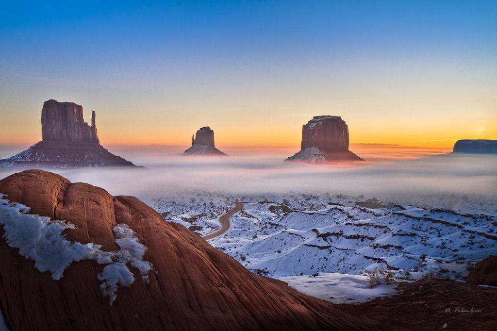 Pequenos nevoeiros transformam cenas já lindas em paisagens fantásticas 17
