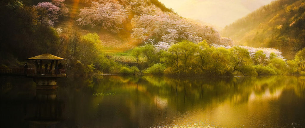 Paisagens deslumbrantes refletidas capturam a beleza da Coreia do Sul 11