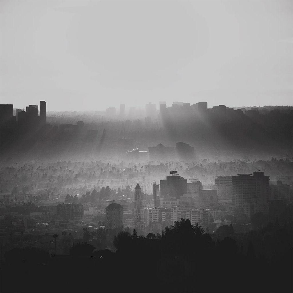 Imagens areas dos amanheceres e entardeceres de Los Angeles de Dylan Schwartz 04