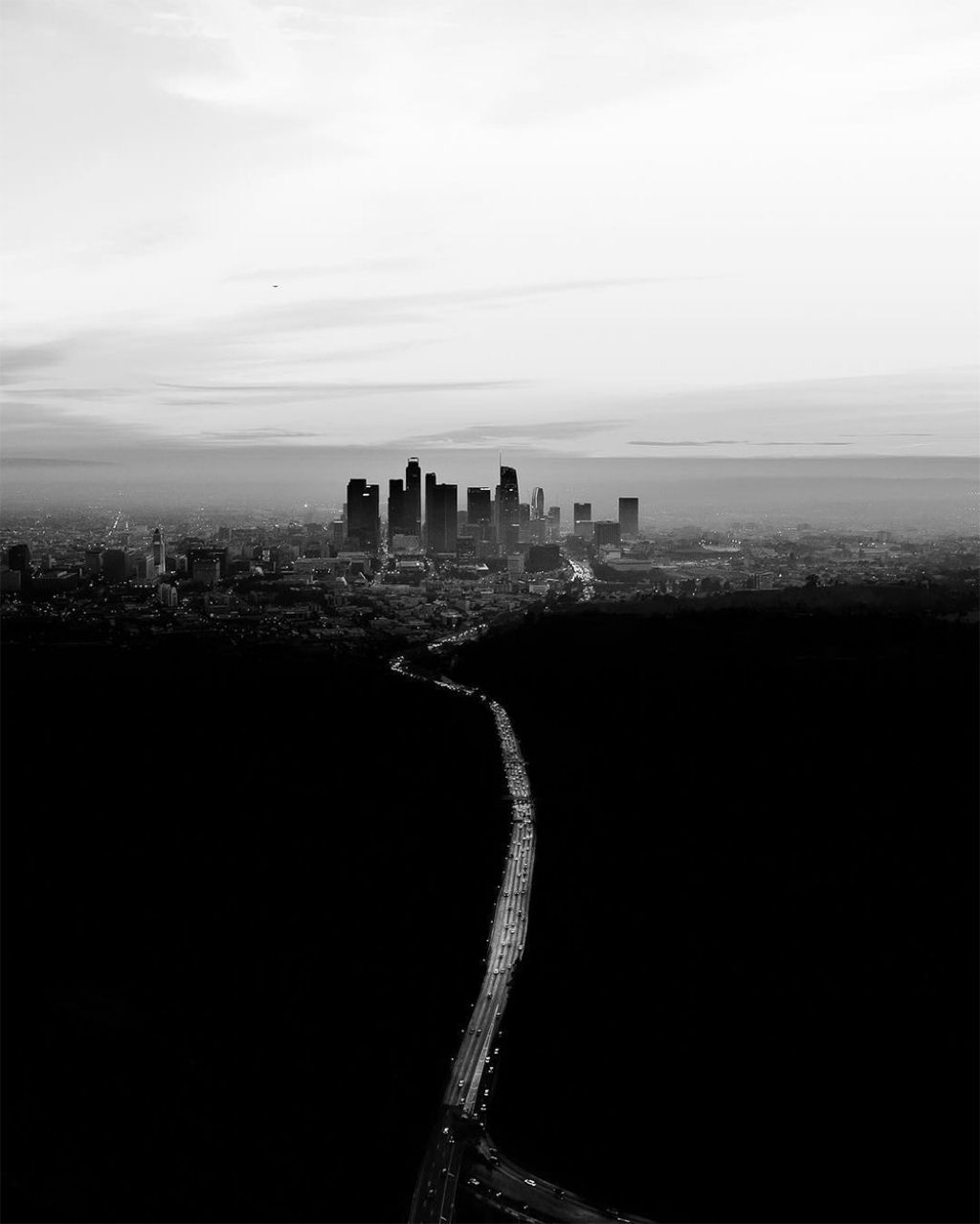 Imagens areas dos amanheceres e entardeceres de Los Angeles de Dylan Schwartz 06