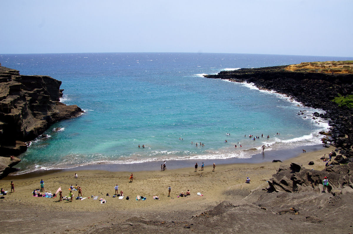 Papakōlea, a praia-verde havaiana que n�o deveria existir