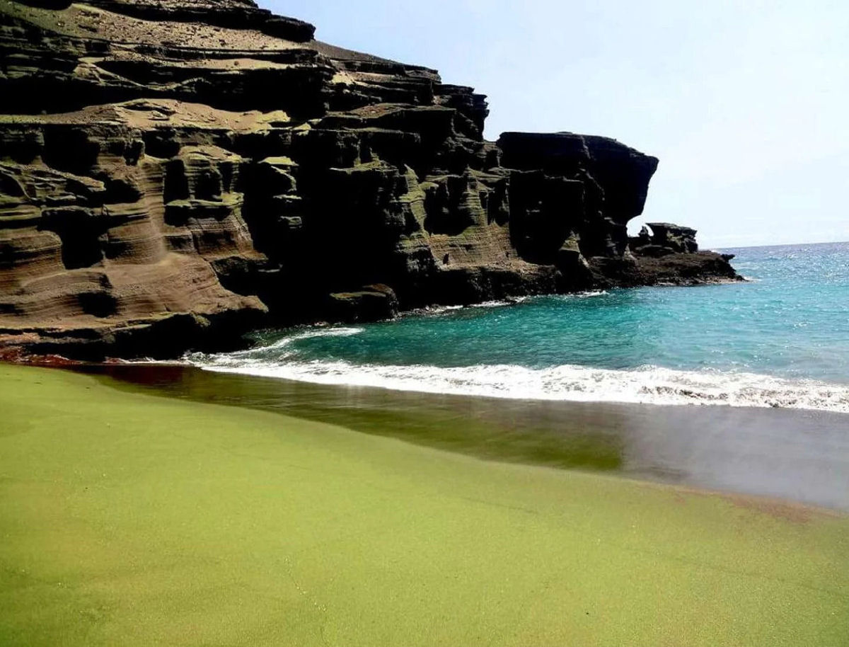 Papakōlea, a praia-verde havaiana que n�o deveria existir