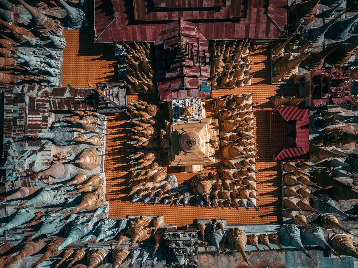 Você vai ter que pegar seu queixo no chão ao ver estas fotos dos templos de Mianmar 05