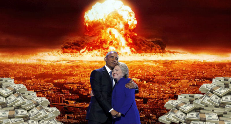 O abrao entre Obama e Hillary Clinton transformou-se em uma lendria batalha de Photoshop 04
