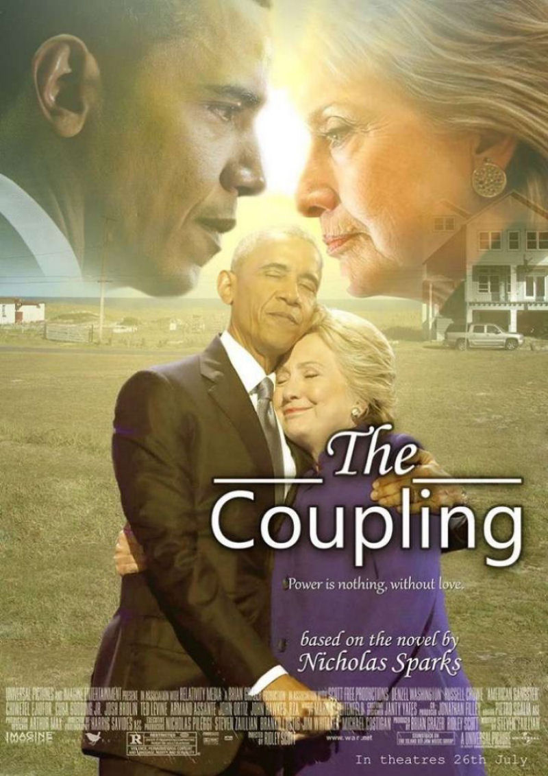 O abrao entre Obama e Hillary Clinton transformou-se em uma lendria batalha de Photoshop 13