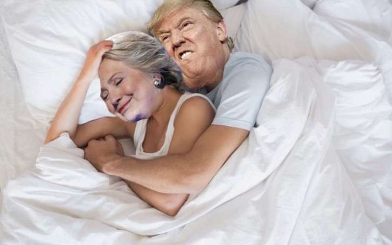 O abrao entre Obama e Hillary Clinton transformou-se em uma lendria batalha de Photoshop 15