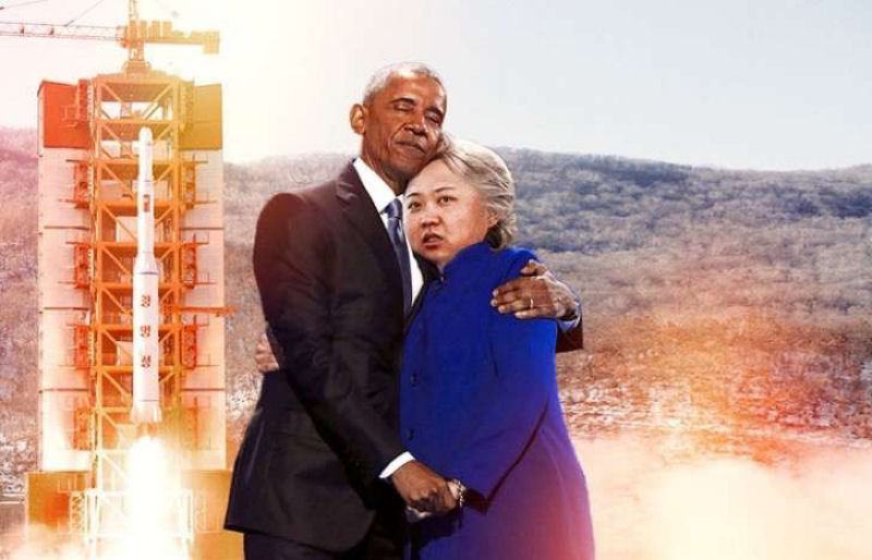 O abrao entre Obama e Hillary Clinton transformou-se em uma lendria batalha de Photoshop 18