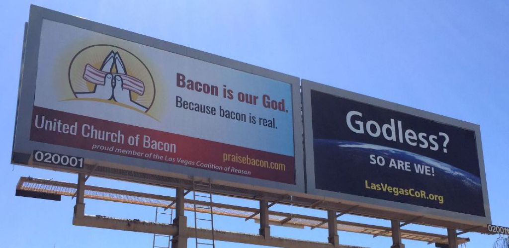 Igreja do Bacon oferece serviços religiosos para amantes da carne