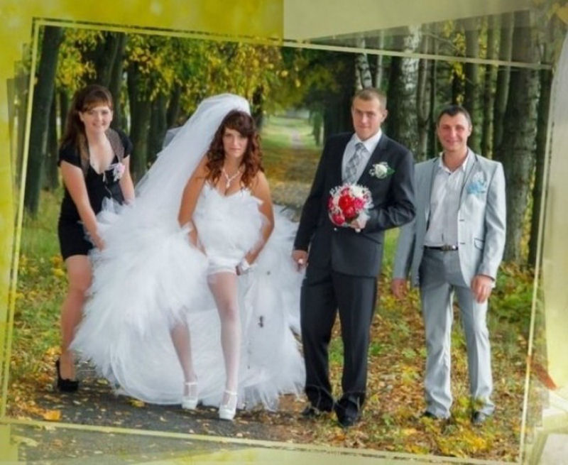 Hilariantes fotos de álbuns de casamentos russos 13