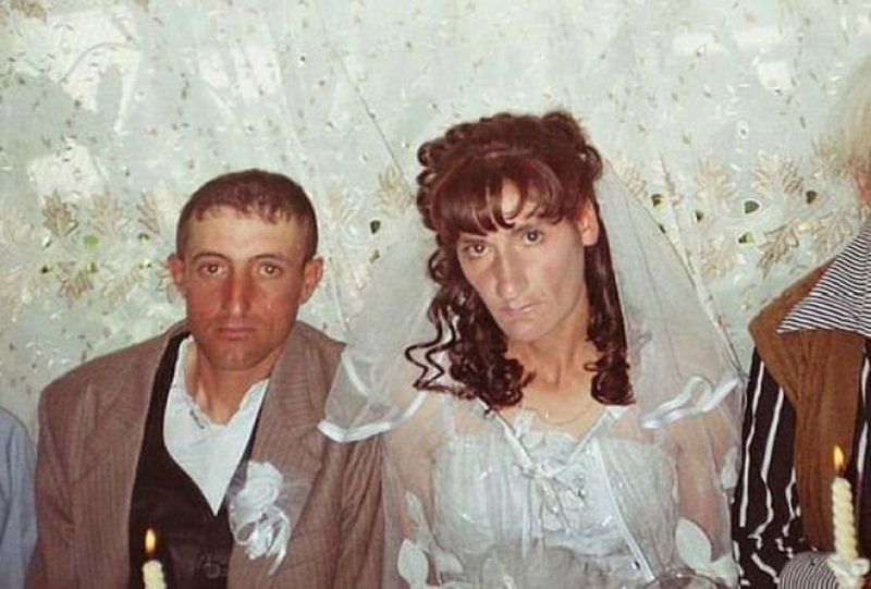 Hilariantes fotos de álbuns de casamentos russos 24