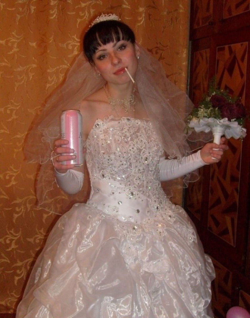 Hilariantes fotos de álbuns de casamentos russos 34