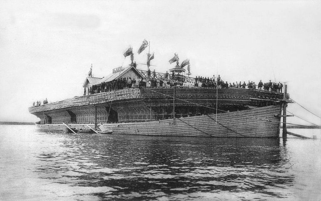 Belianas: os barcos de madeira gigantes da Rússia