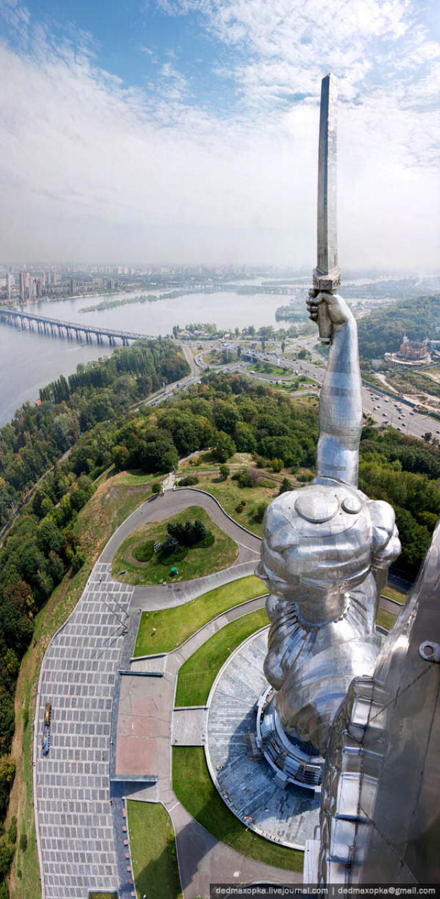 Desafiando a morte nos arranha-céus russos por Vadim Mahorov 31