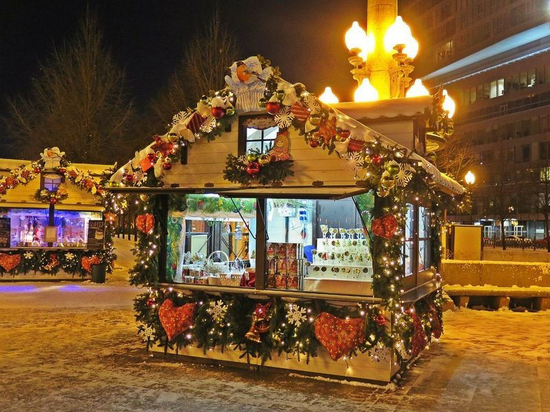 A cidade de Moscou e seu aspecto de conto de fadas durante o Natal ortodoxo 10