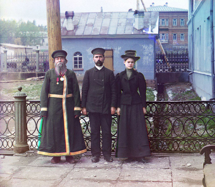 Imagens coloridas da Rússia de100 anos atrás