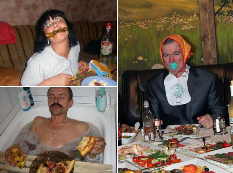 As fotos mais estranhas dos sites de mídia social russa 01