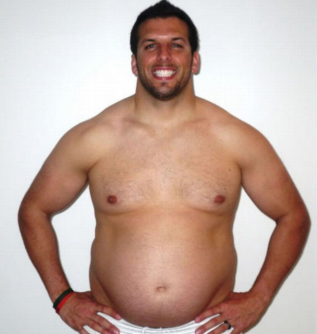 Personal Trainer engorda 30 kg voluntariamente para experimentar obesidade 33