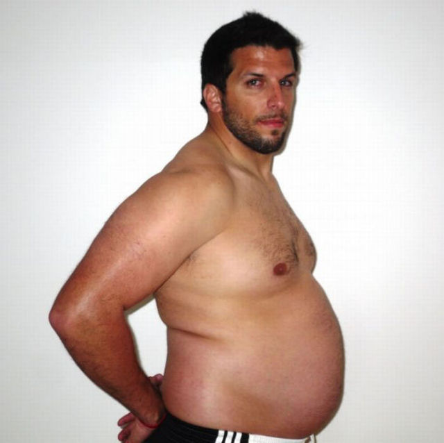Personal Trainer engorda 30 kg voluntariamente para experimentar obesidade 36