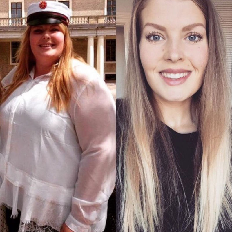 O antes e o depois destas justaposições de perda de peso parecem mostrar pessoas totalmente diferentes 02