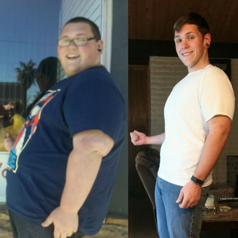 O antes e o depois destas justaposições de perda de peso parecem mostrar pessoas totalmente diferentes 04