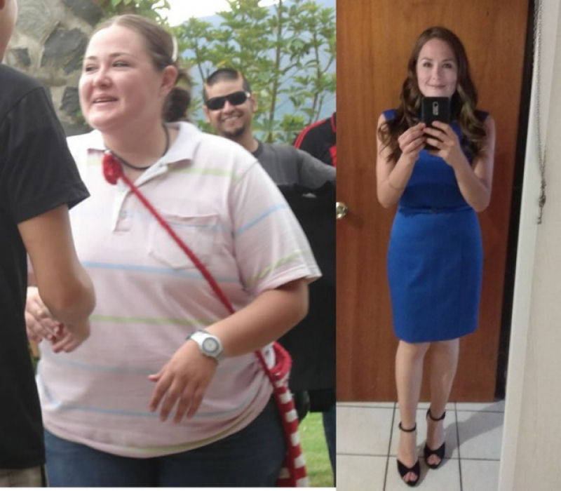 O antes e o depois destas justaposições de perda de peso parecem mostrar pessoas totalmente diferentes 05