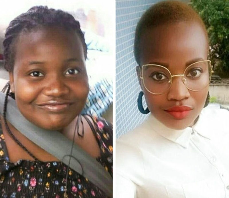 O antes e o depois destas justaposições de perda de peso parecem mostrar pessoas totalmente diferentes 11