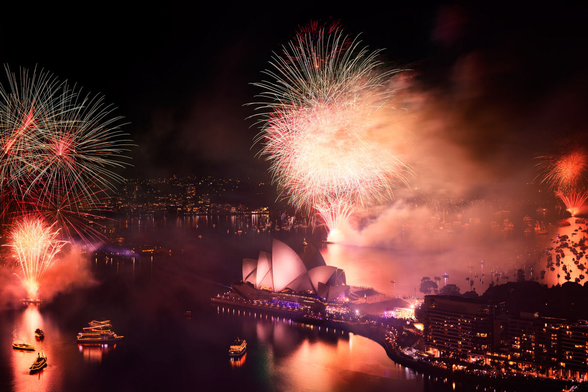 Happy New Year - Sydney, Austrlia.