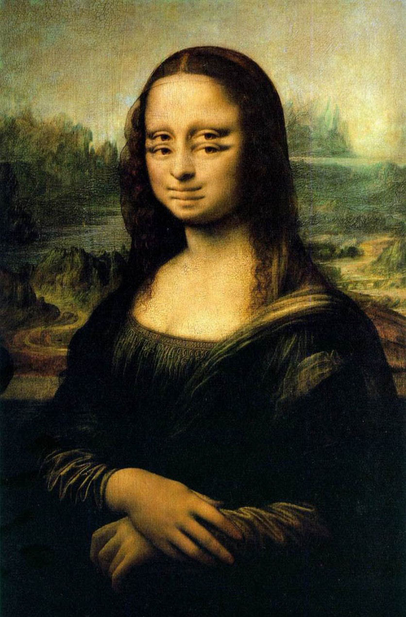 Se Leonardo da Vinci estivesse bêbado.