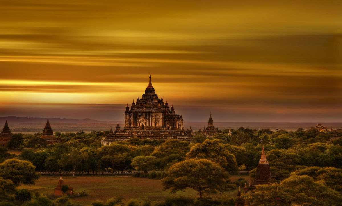 Templos de Bagan.