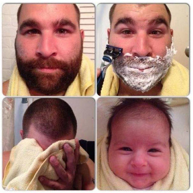 Milagres do barbeamento.