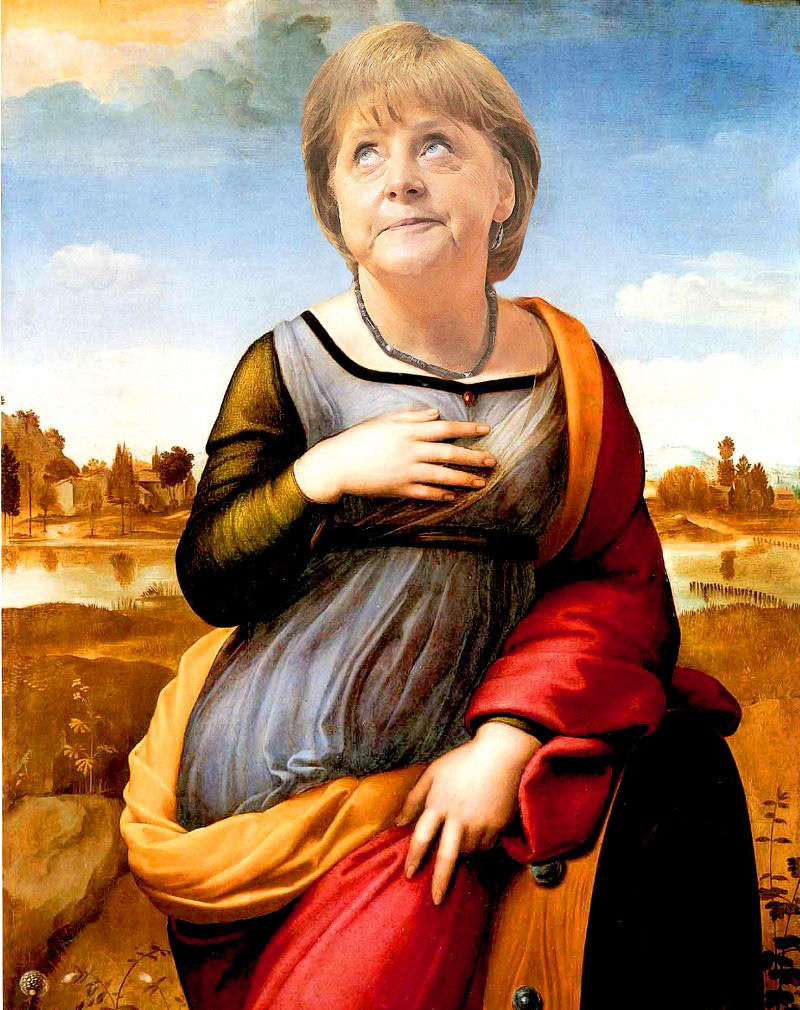 Angela Raphael Merkel.