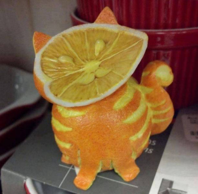 Garfileld laranja.