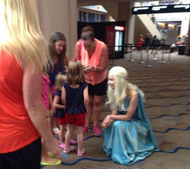 Daenerys Targaryen ou Elsa de Frozen?