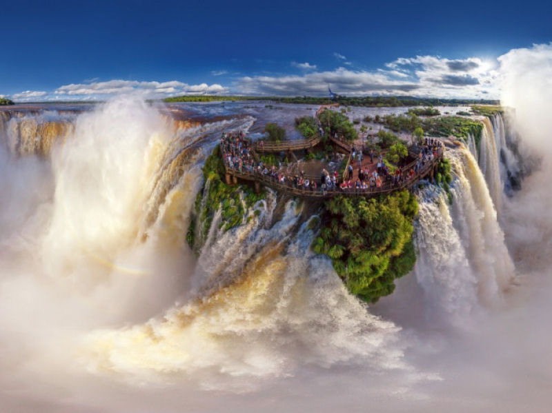 Cataratas do Iguaçu. - AirPano.