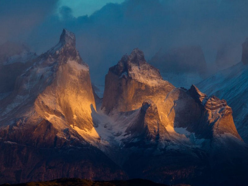 De tirar o fôlego - Parque Nacional de Torres del Paine no Chile. - Richard Duerksen.