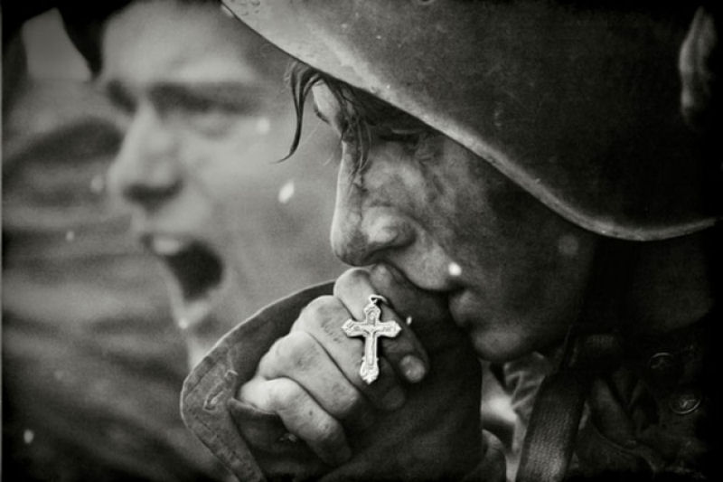 Soldado sovitico antes da batalha de Kursk. Uma das mais importantes e decisivas durante a Segunda Guerra mundial.