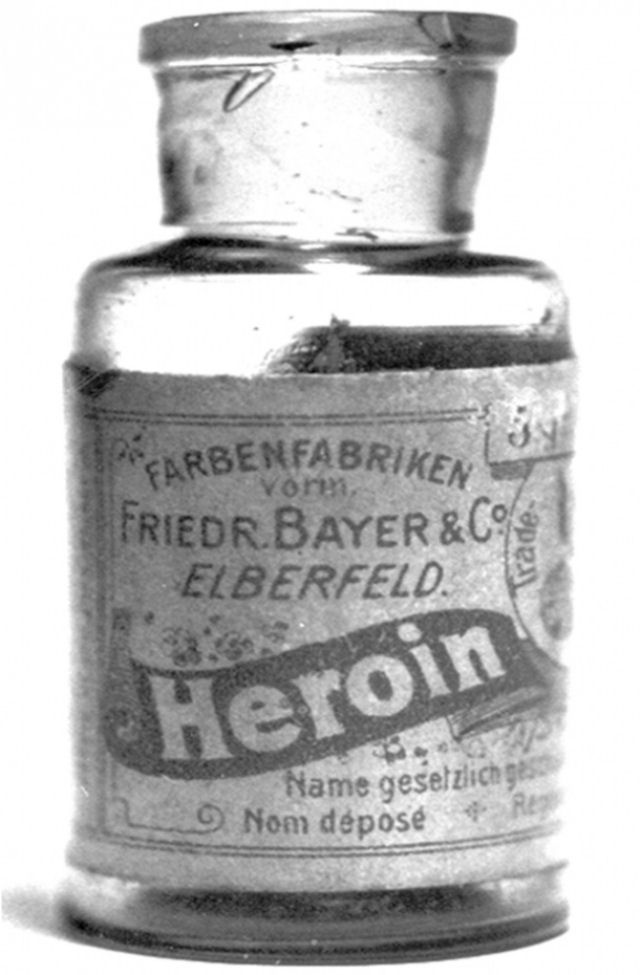No princípio do século XX a heroína era receitada para curar a tosse.