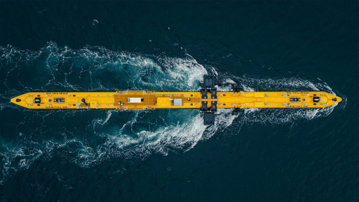 Turbina de maré mais potente produz energia limpa e confiável na costa escocesa 06