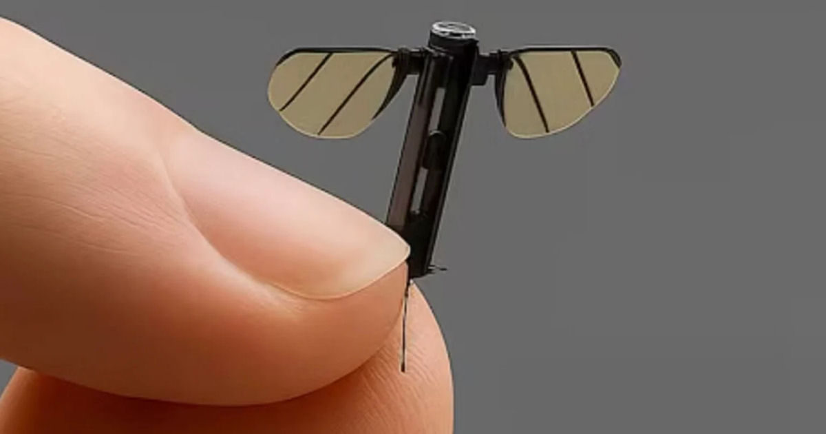 Drone chins do tamanho de um mosquito tem cmeras minsculas para espionagem